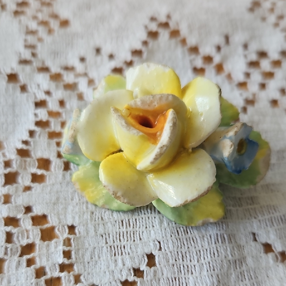 ARTONE Bone China flower Brooch